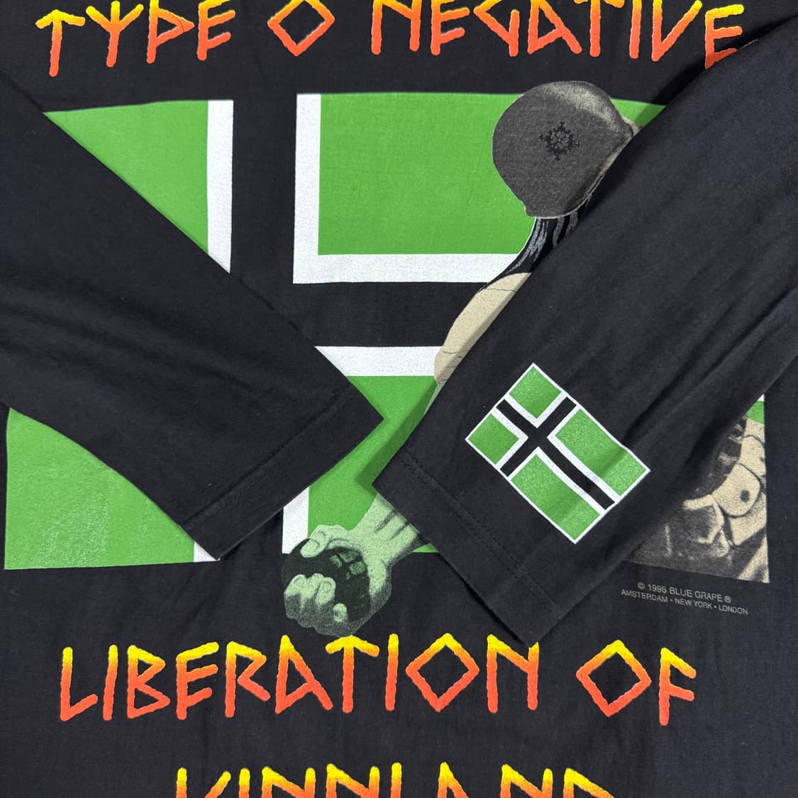 빈티지 90s Type O Negative 타입오네거티브 롱슬리브 티셔츠 상품이미지8
