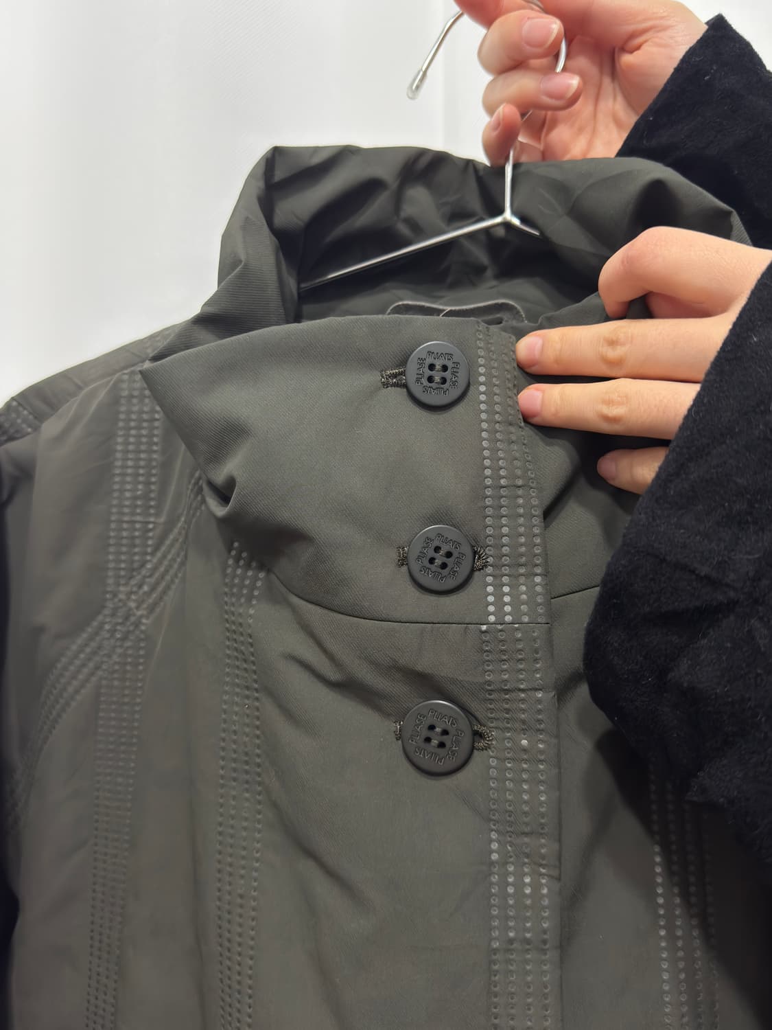 issey miyake pleats please dot line coat 상품이미지9