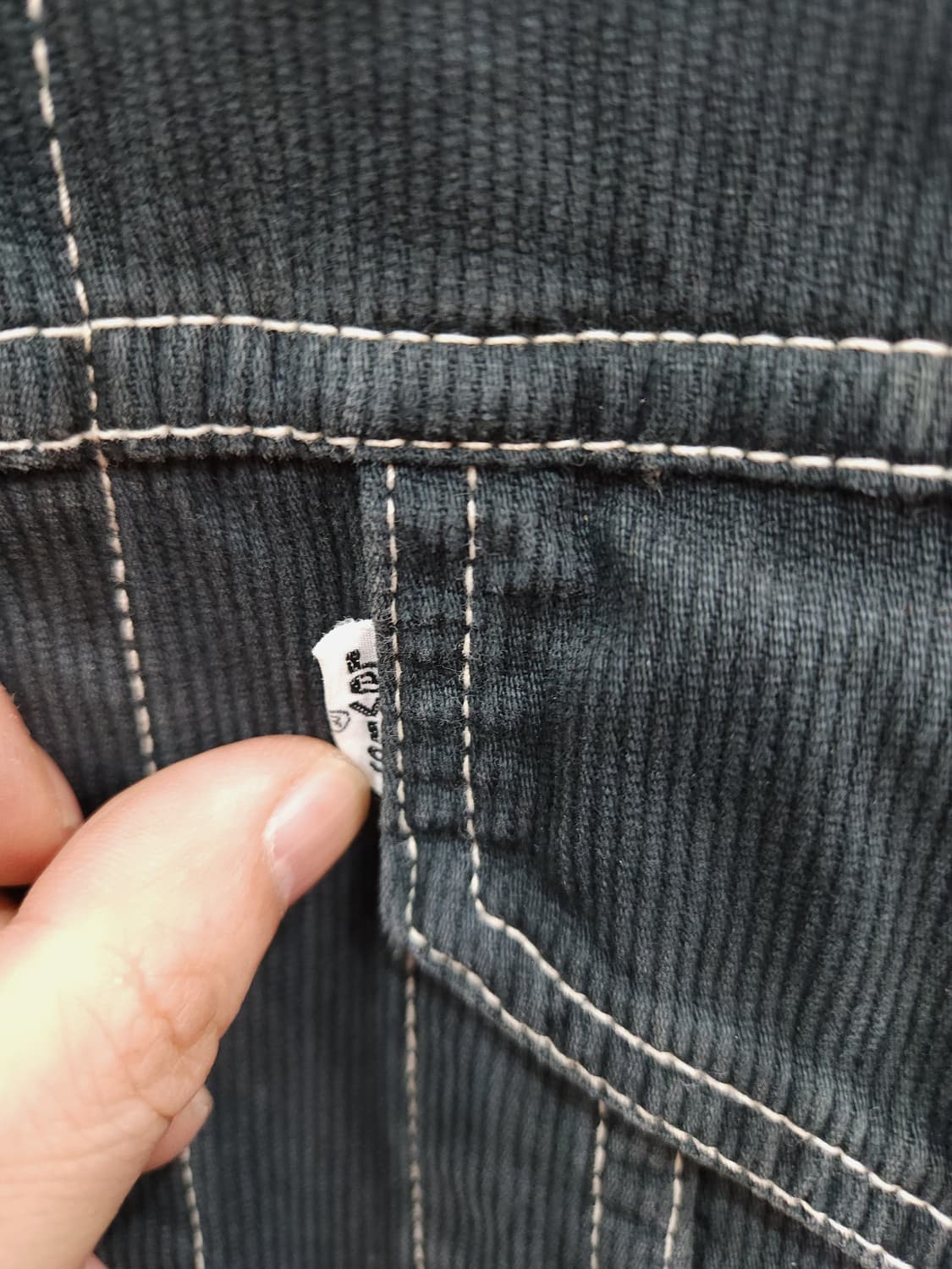 리바이스 90s 화이트라벨 4세대 트럭커 자켓 70505 일본 상품이미지4