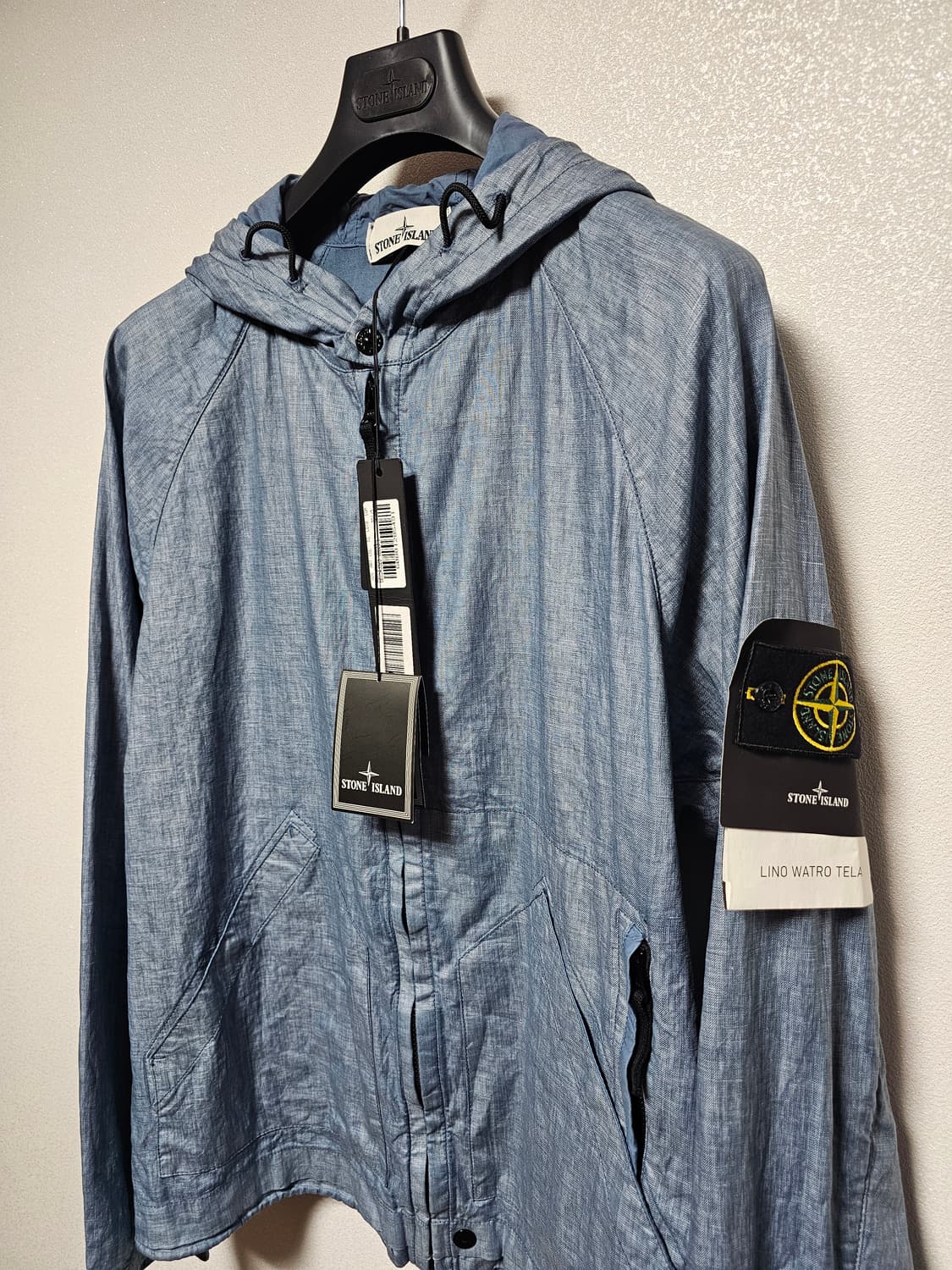 스톤아일랜드 리노 와트로 텔라 후드 자켓 (새 상품) 상품이미지10