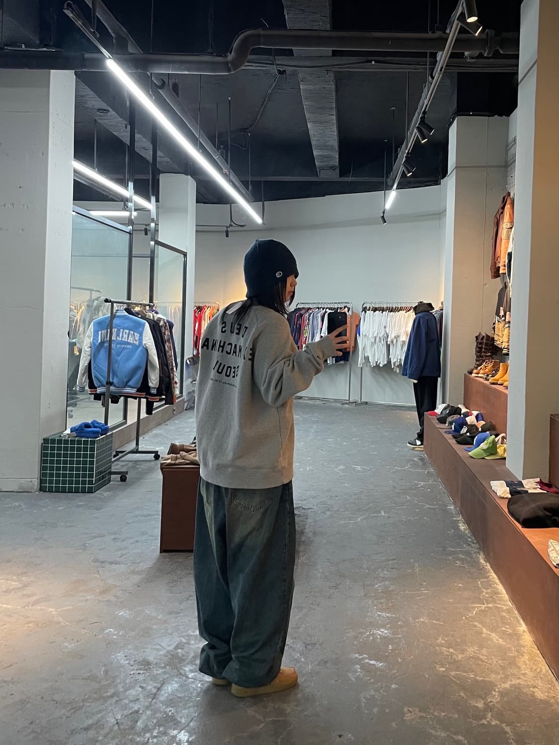 데우스엑스마키나 서울 어드레스 크루넥 스웨트셔츠 H1303 상품이미지2