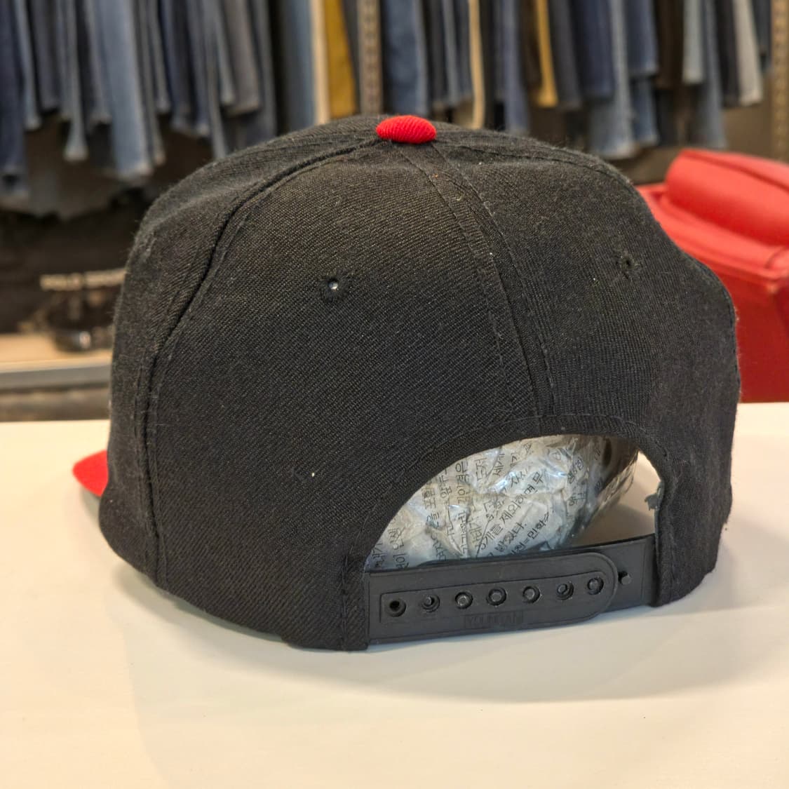 90s 애틀랜타 팰컨스 드류 피어슨 NFL 스냅백 모자 상품이미지3