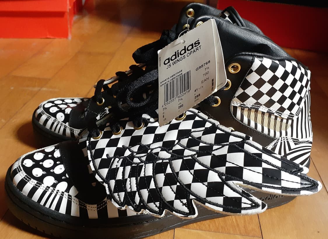 아디다스 제레미스캇 윙 체커보드 260-새상품  상품이미지1