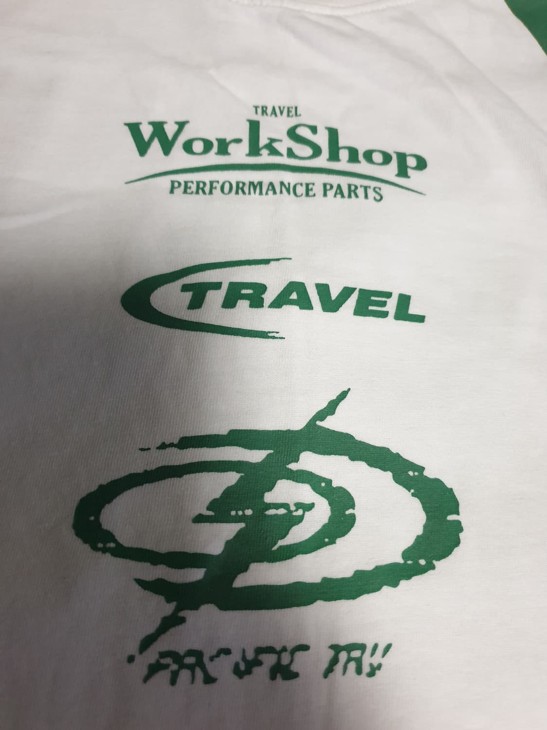 트래블 워크샵 그래픽 코튼 반팔티 화이트 (L) 상품이미지2