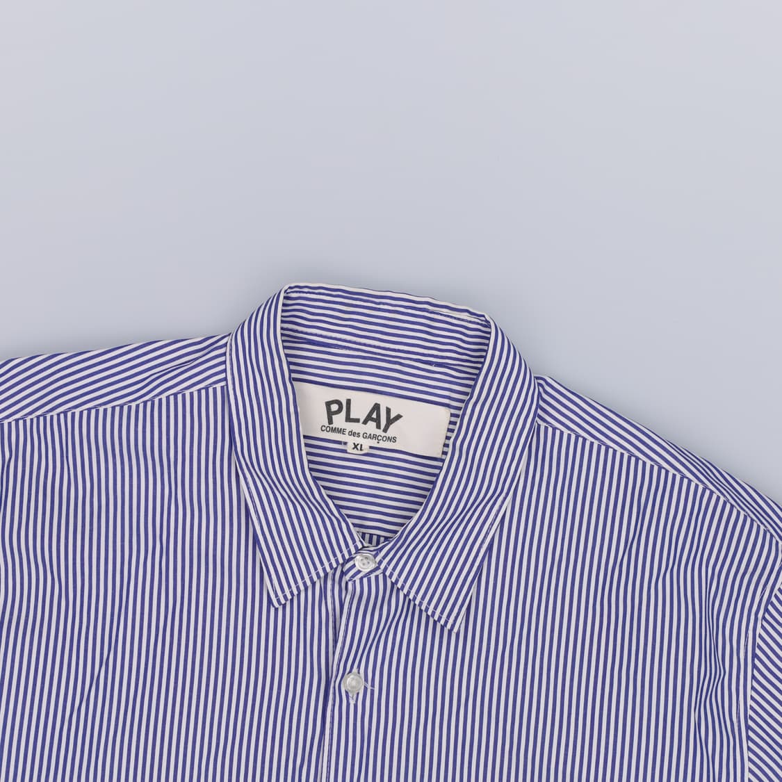 [XL] 스몰하트로고 스트라이프 셔츠 0106H1 상품이미지3