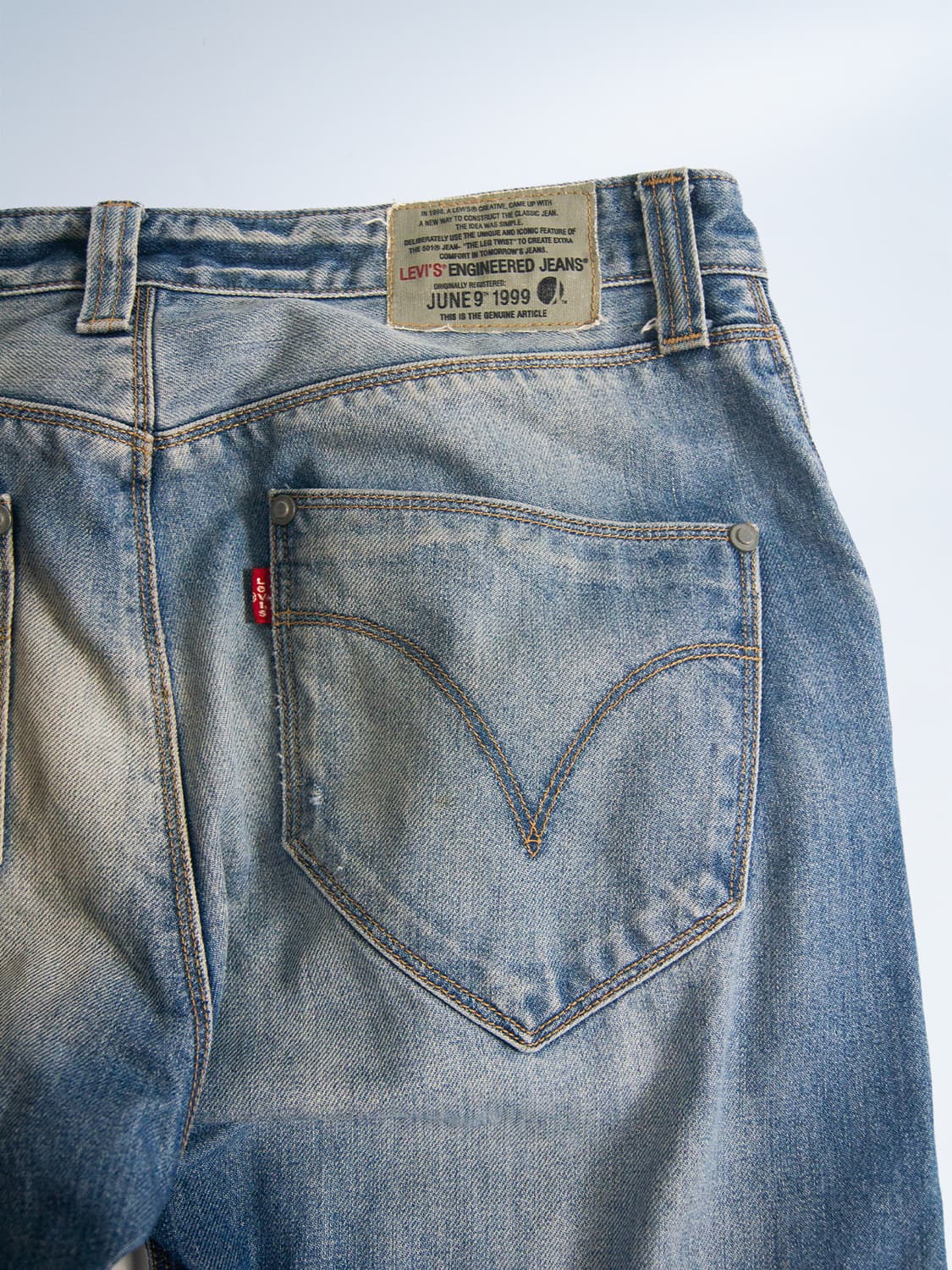 Levis (리바이스) 엔지니어드 커브드 데님 팬츠 상품이미지10