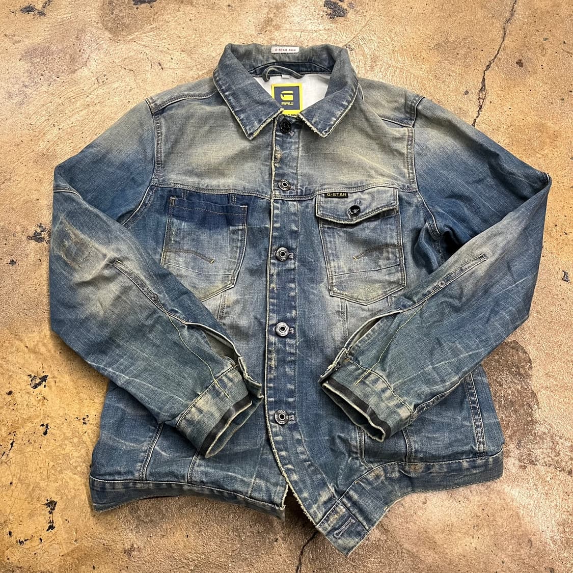 [정품/L] G-STAR RAW 데님 자켓 청자켓 b10 상품이미지2