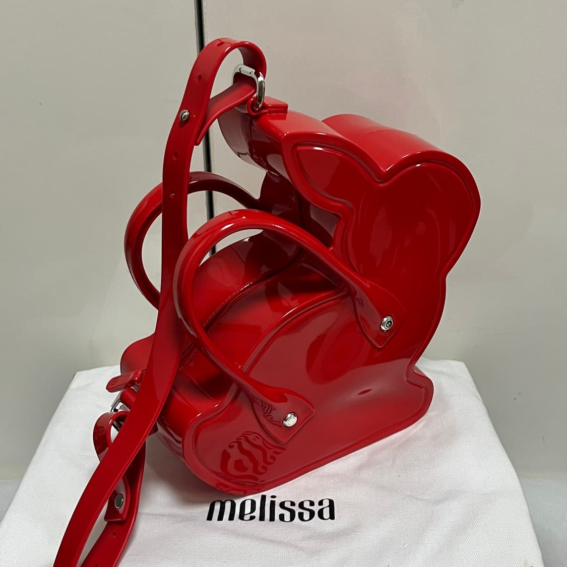 꼼데가르송 걸 x 멜리사 25fw 토끼 백/레드 상품이미지3