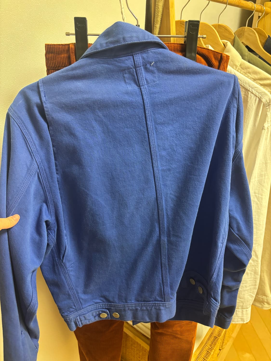 칼하트 WIP 워크 자켓 XS 블루 상품이미지3