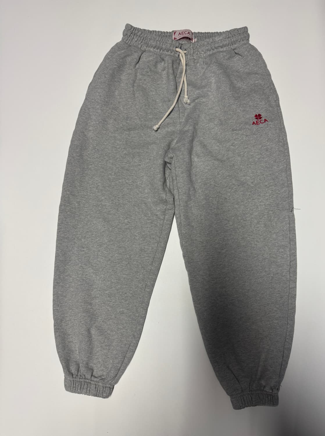여성 AECA 에이카 화이트 24년도 벌룬 조거팬츠 M 상품이미지1