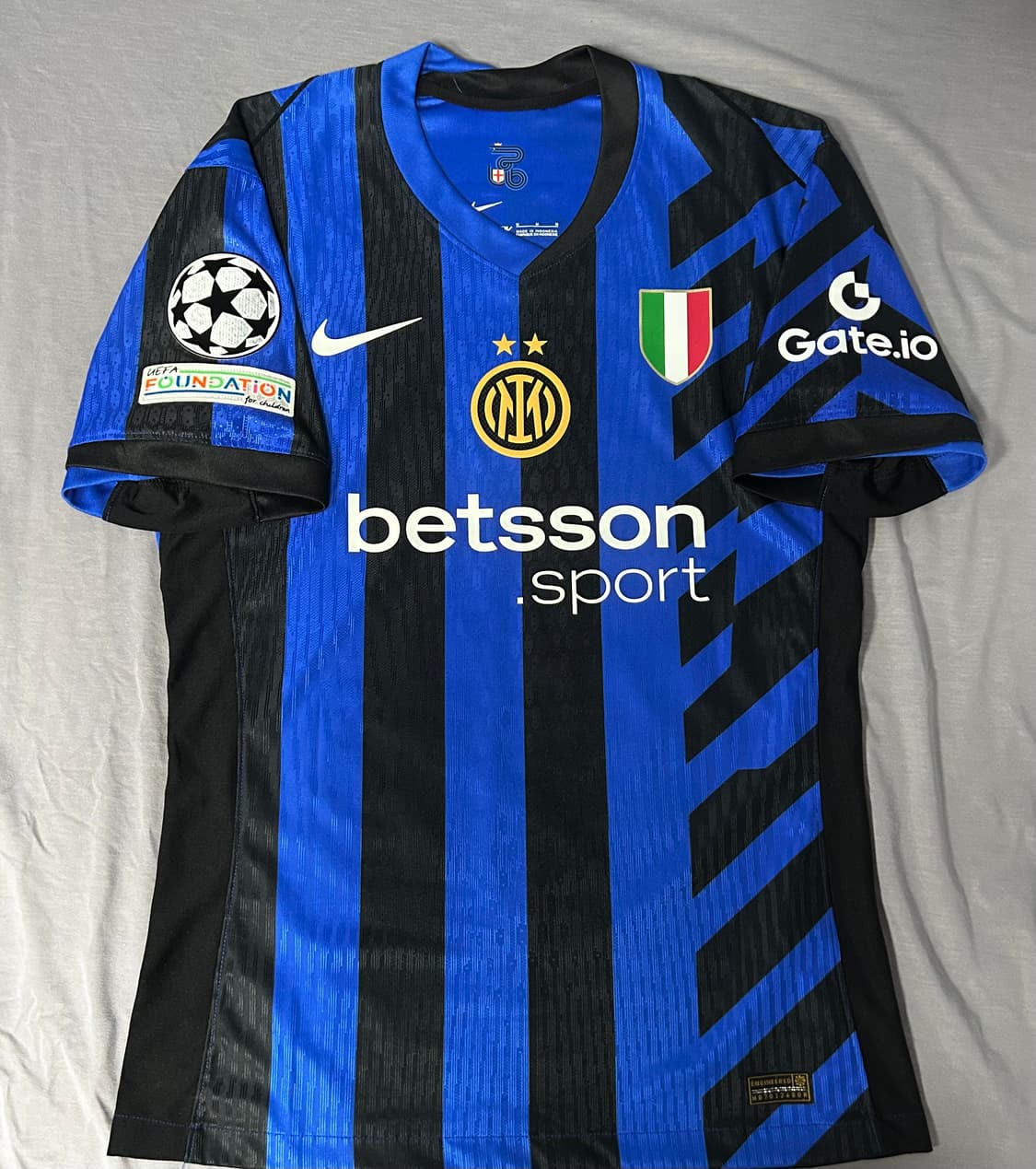 24-25 인터밀란 인테르 홈 어센틱 유니폼 상품이미지1