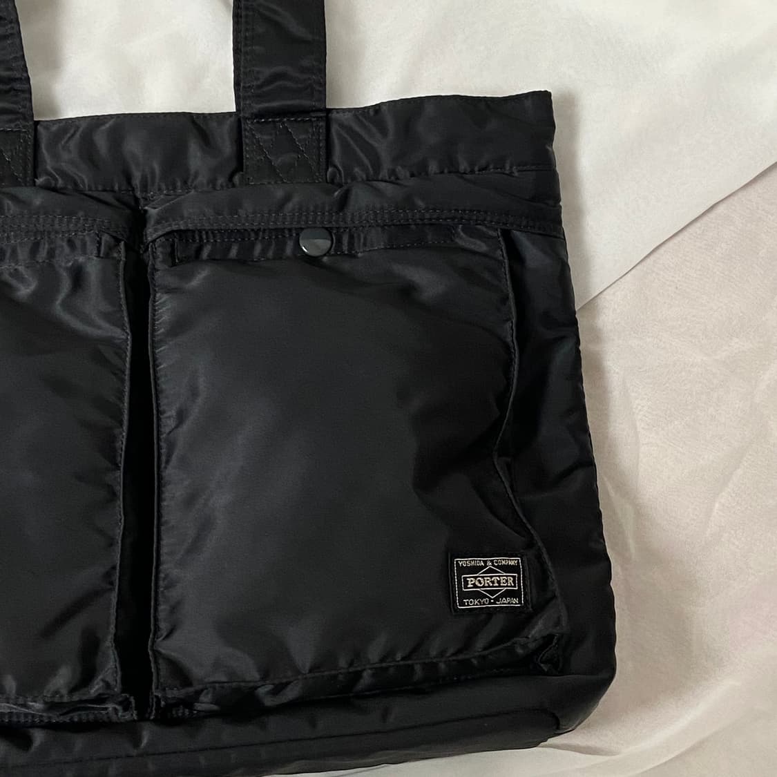 PORTER 포터 탱커 토트백 블랙 상품이미지2