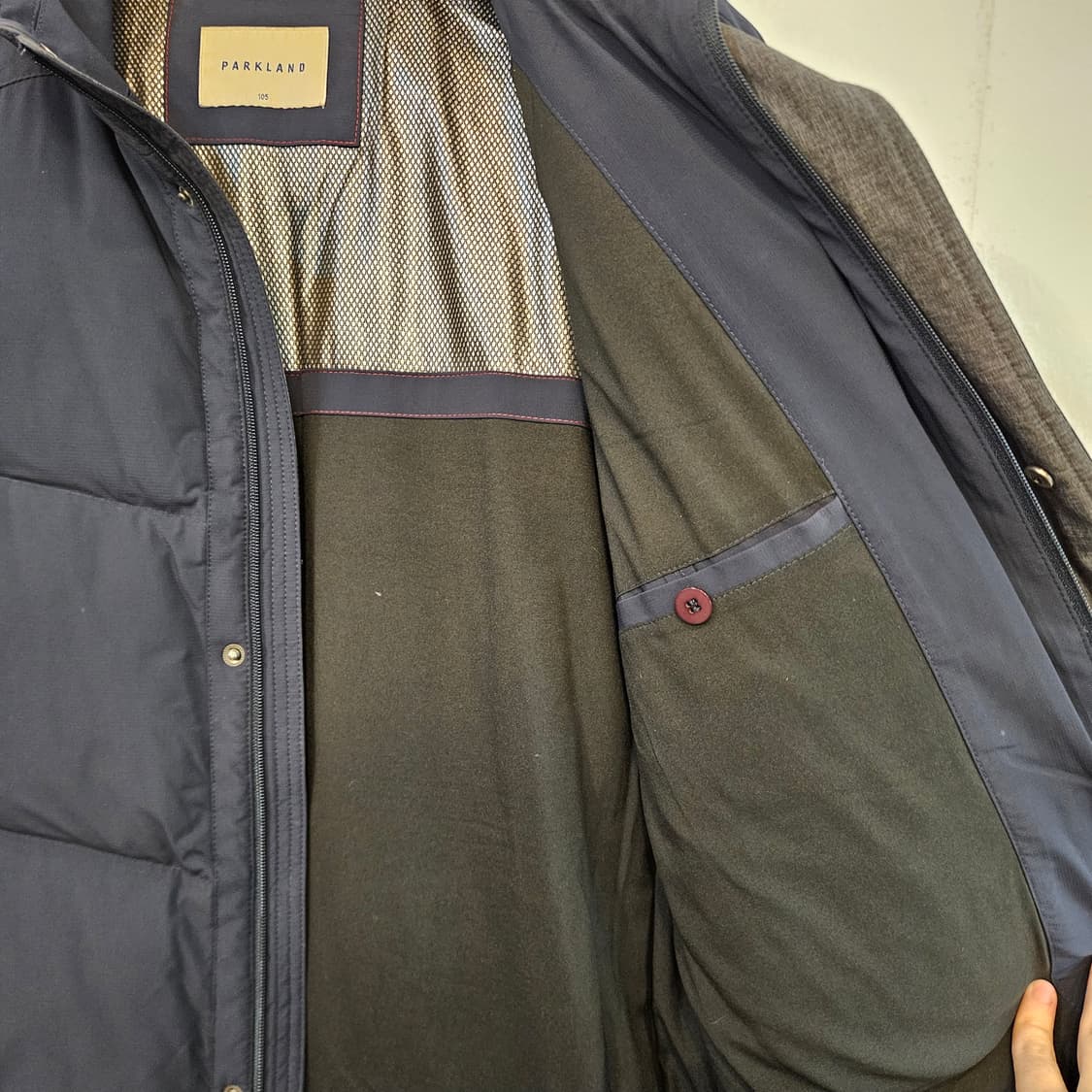 105(XL) 파크랜드 오리털 패딩 상품이미지5