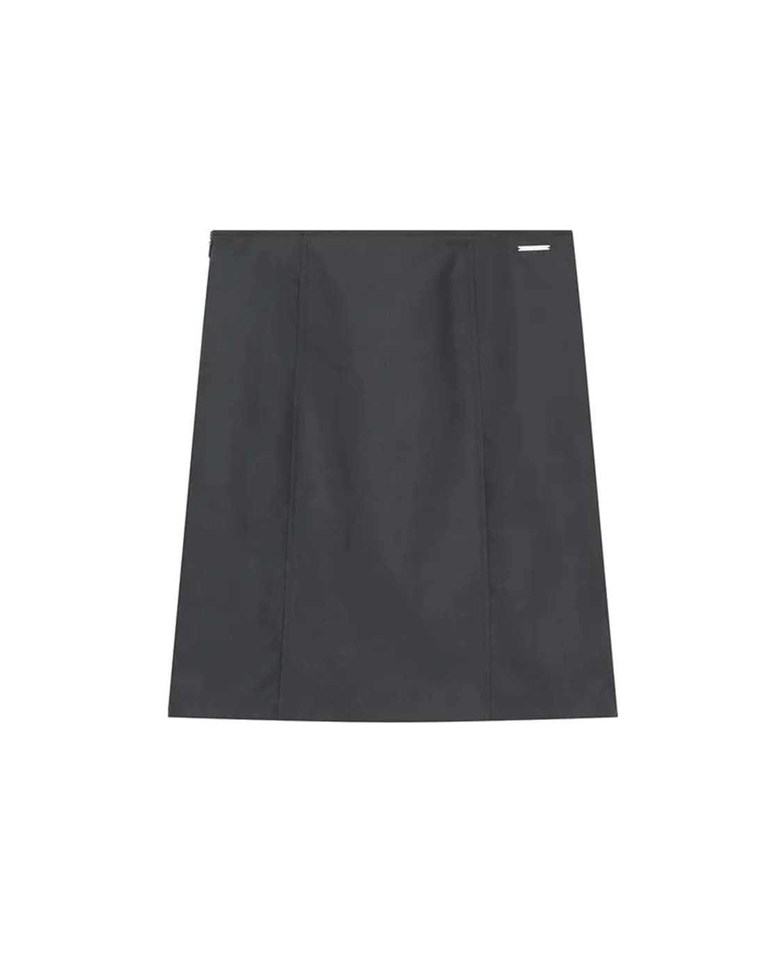 Button midi skirt CHARCOAL 상품이미지3