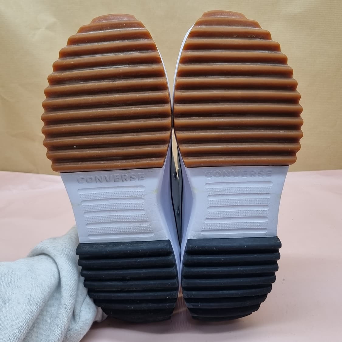 컨버스 런스타하이크 로우 스니커즈 255 상품이미지3