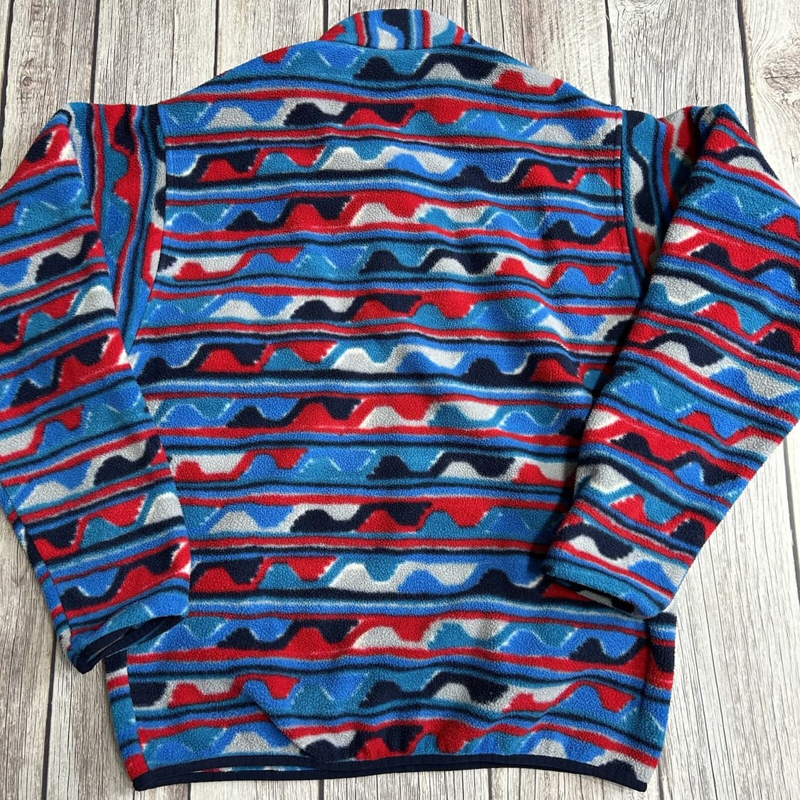 15FW 파타고니아 신칠라 스냅-티 플리스 웨이비 블루 상품이미지6