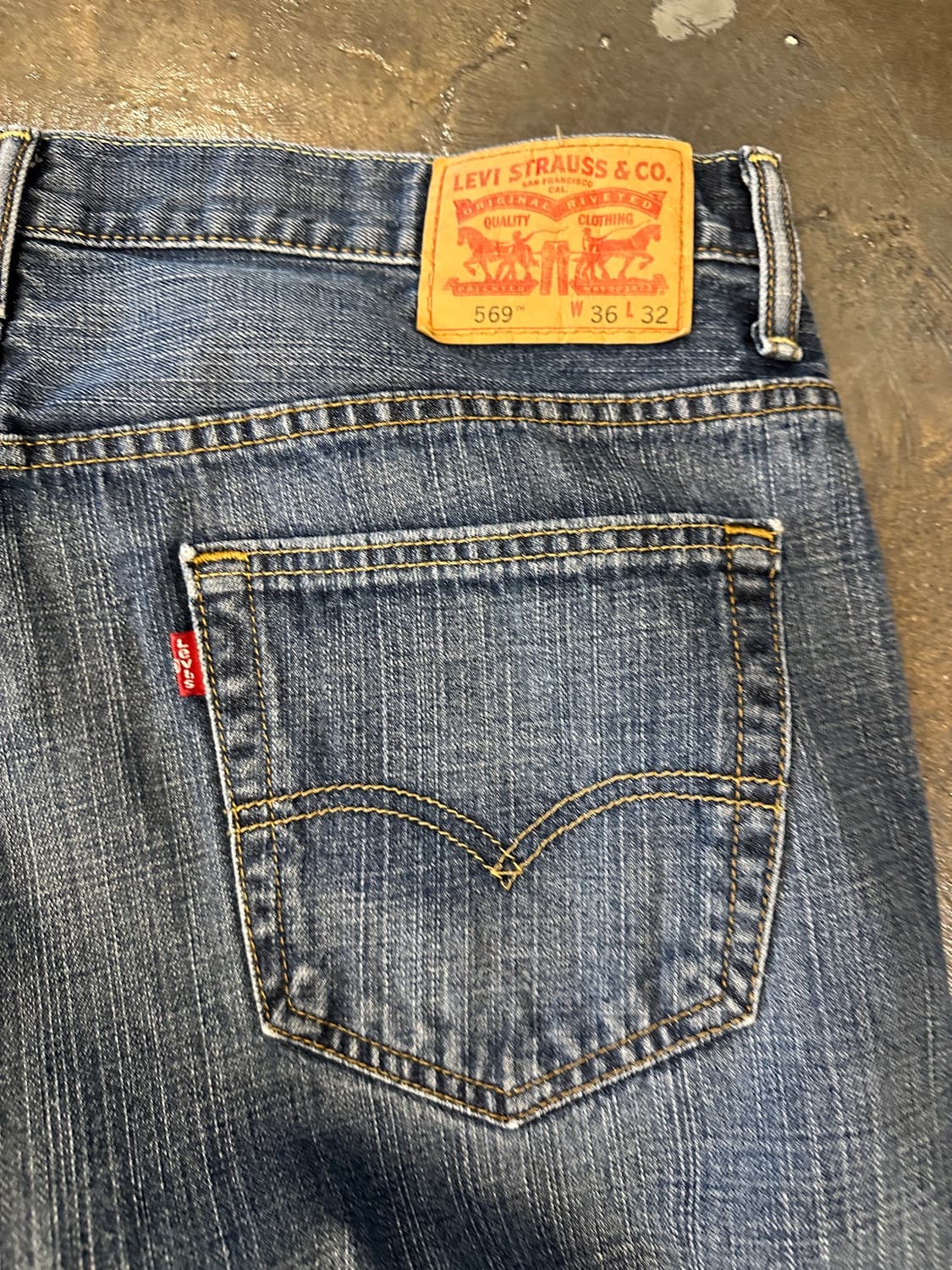 Levis 리바이스 569 W36 L32 상품이미지4