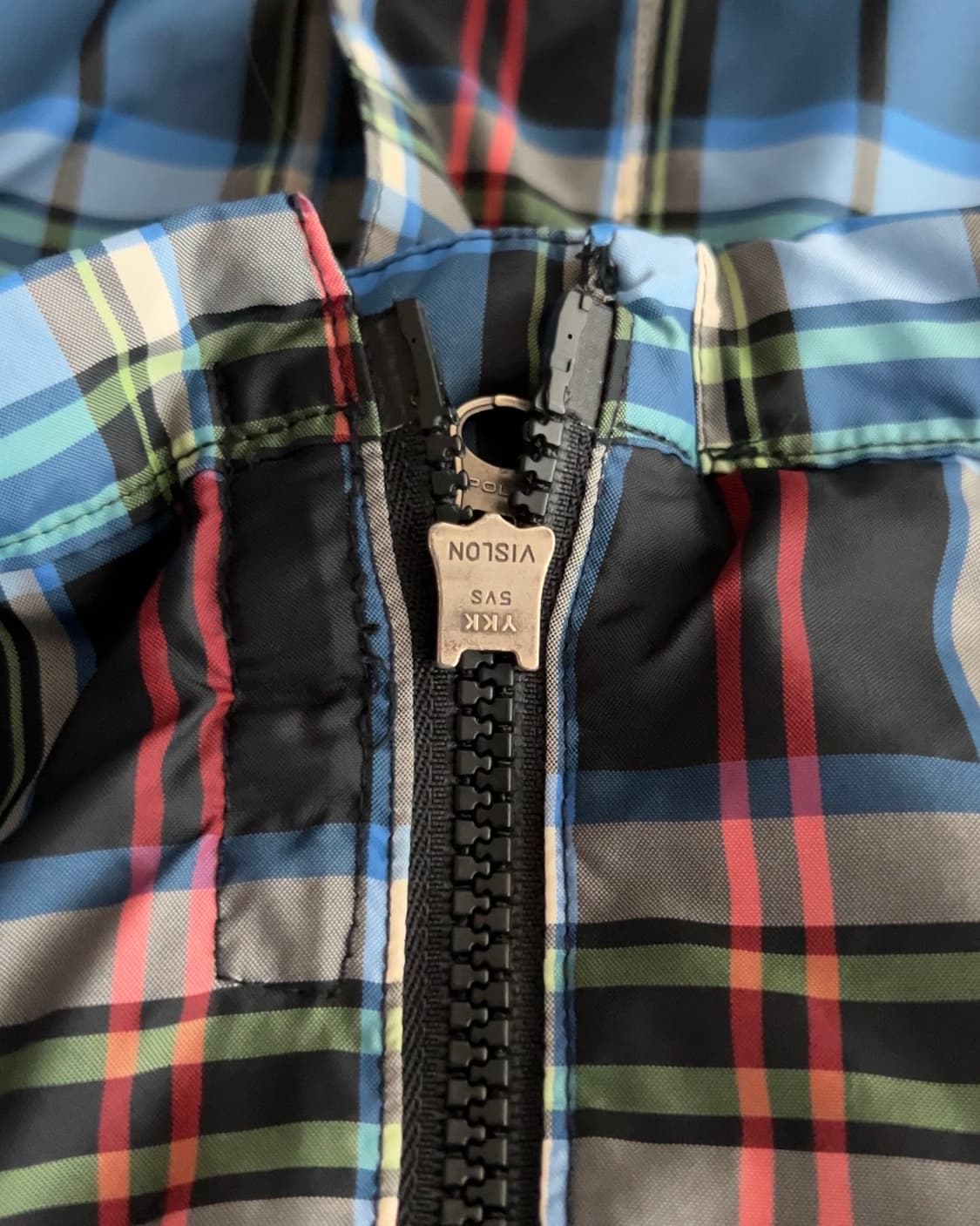 폴로스포츠 체크 유틸리티 투웨이 후드 바람막이 자켓 95 상품이미지8