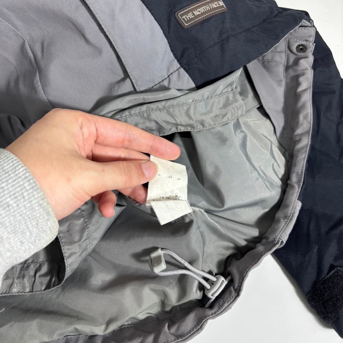 100 L 노스페이스 검회 밑단고무줄 나일론 하이벤트 바람막이 상품이미지5