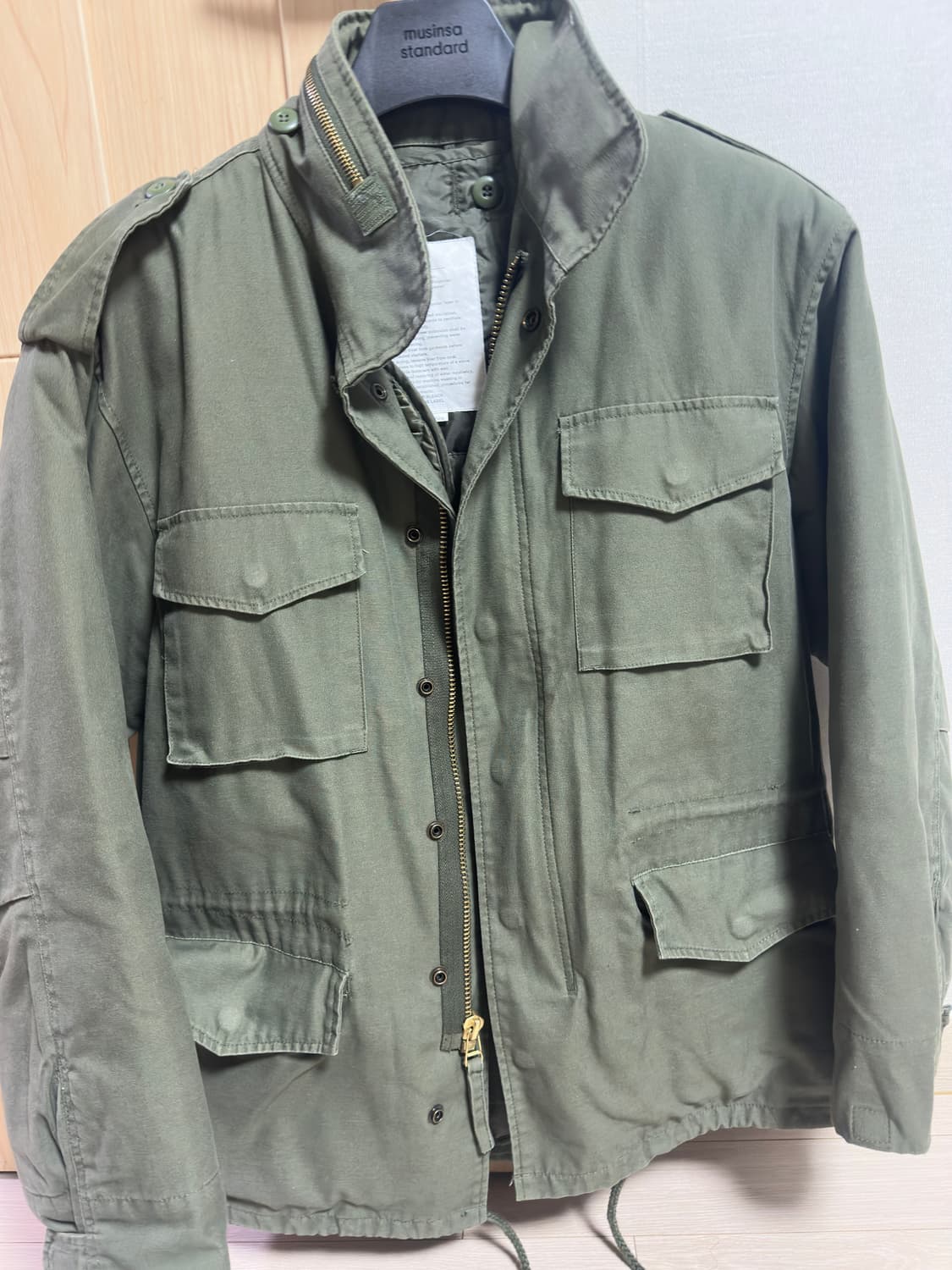 로스코 M65자켓 (S~M) 국내기준 105 상품이미지1