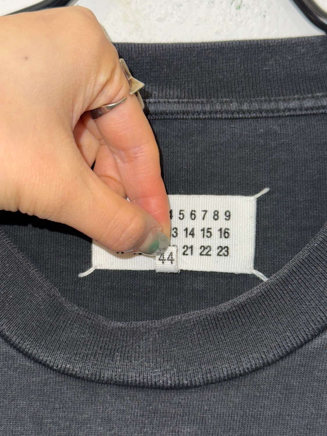 maison margiela 메종마르지엘라 테이핑 반팔티셔츠 상품이미지4