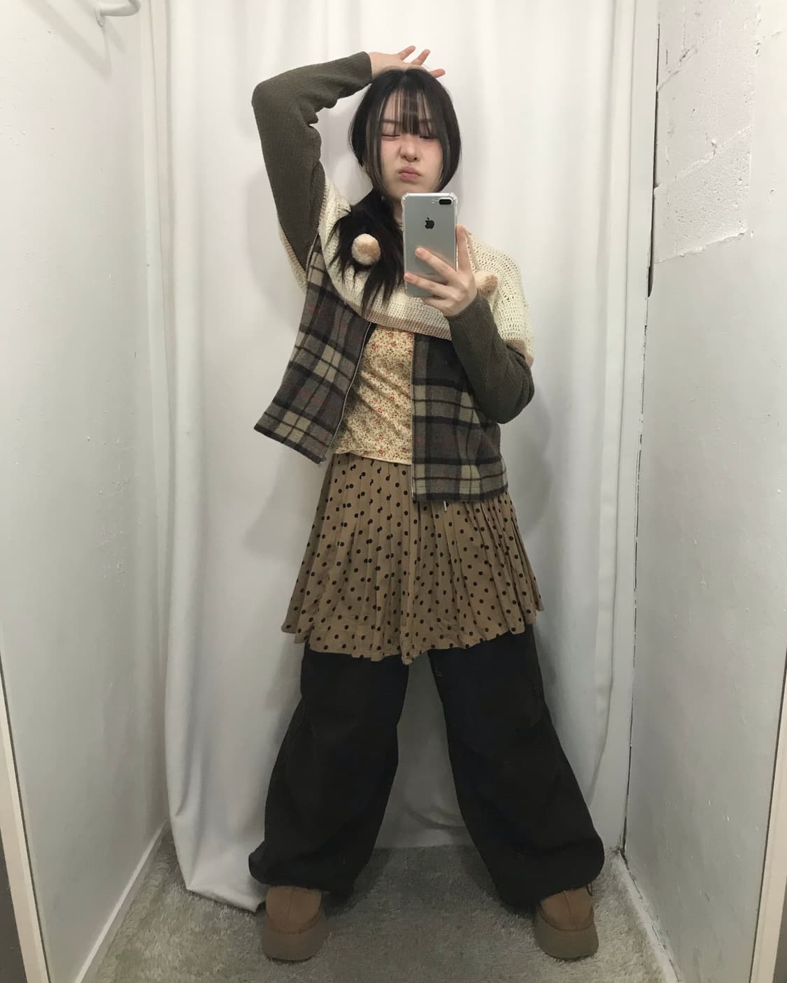 숏케이프 겨울 코디 세트 🤎 상품이미지1