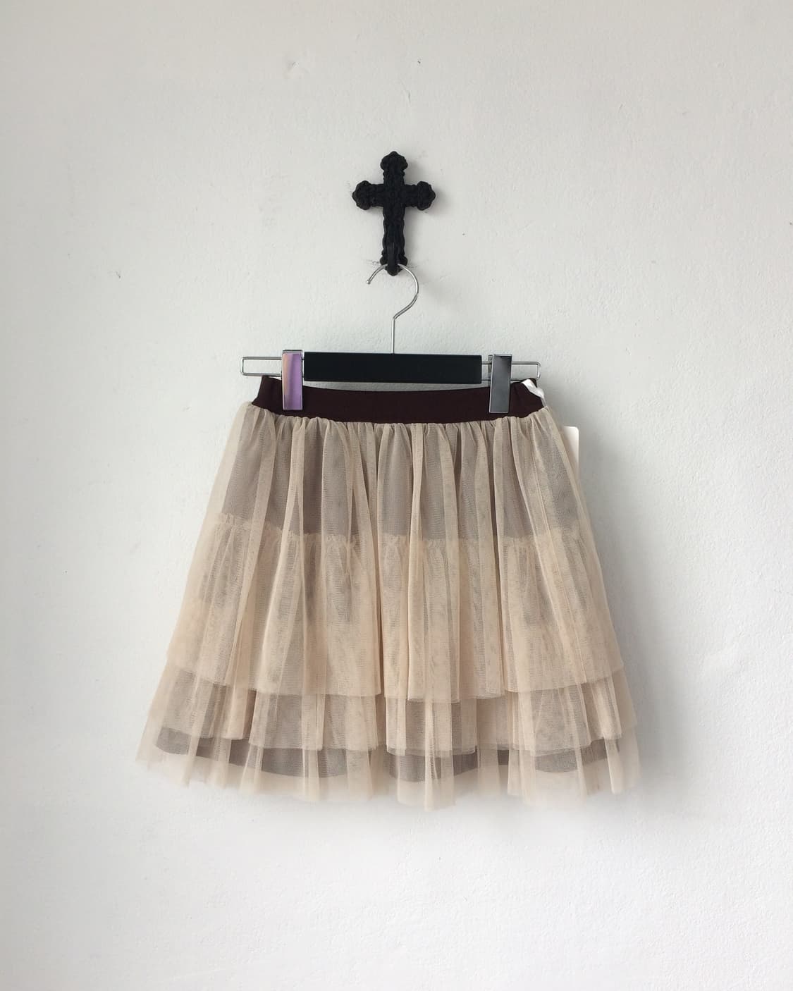 Lace layer mini skirt 상품이미지1