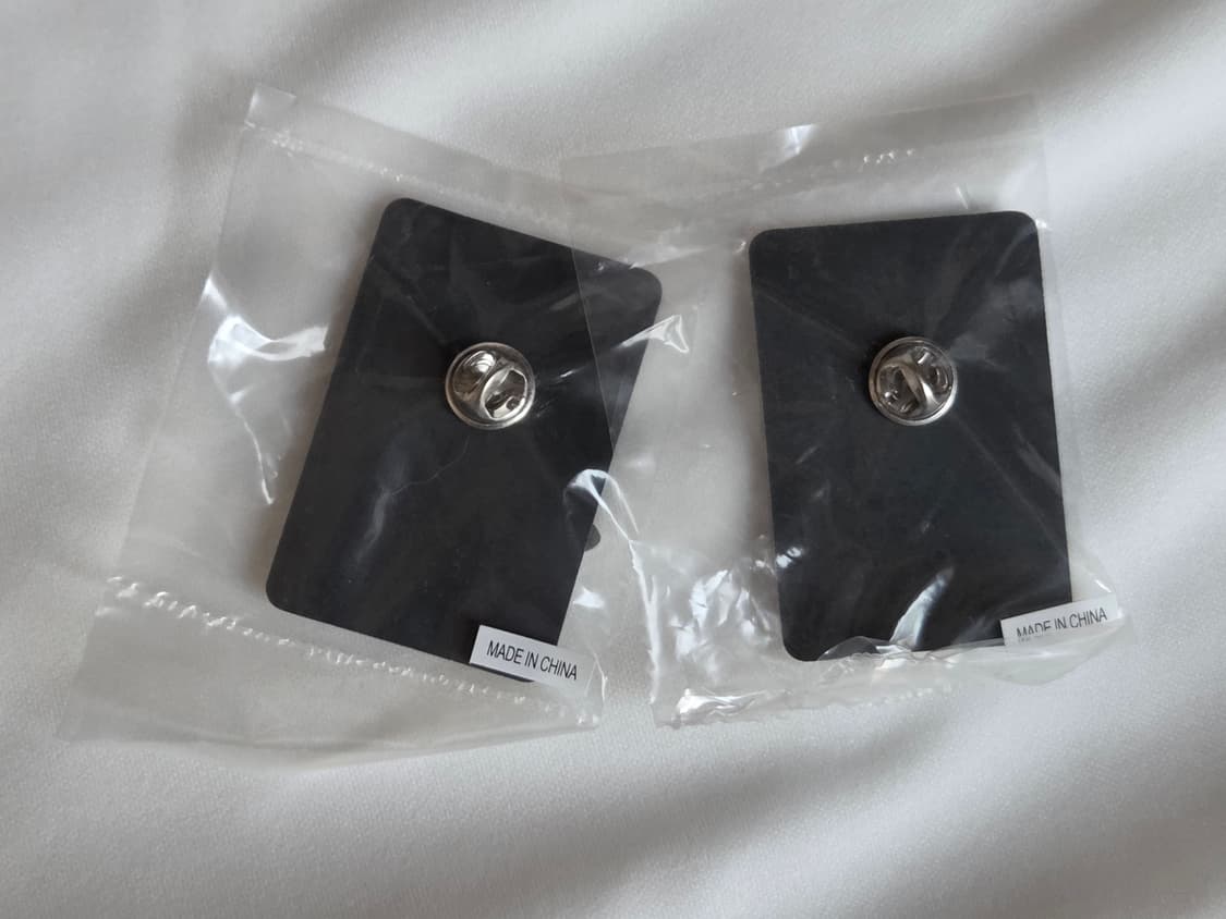 바버 × 메종키츠네 콜라보 뱃지 상품이미지2