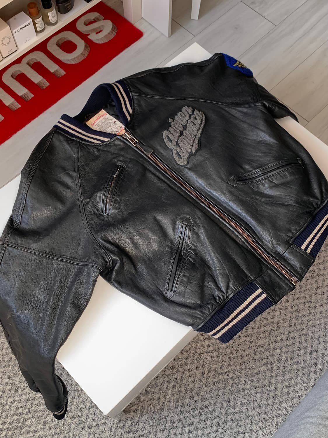 아비렉스 트랙필드 가죽자켓 [ AVIREX TRACKFIELD ] 상품이미지2