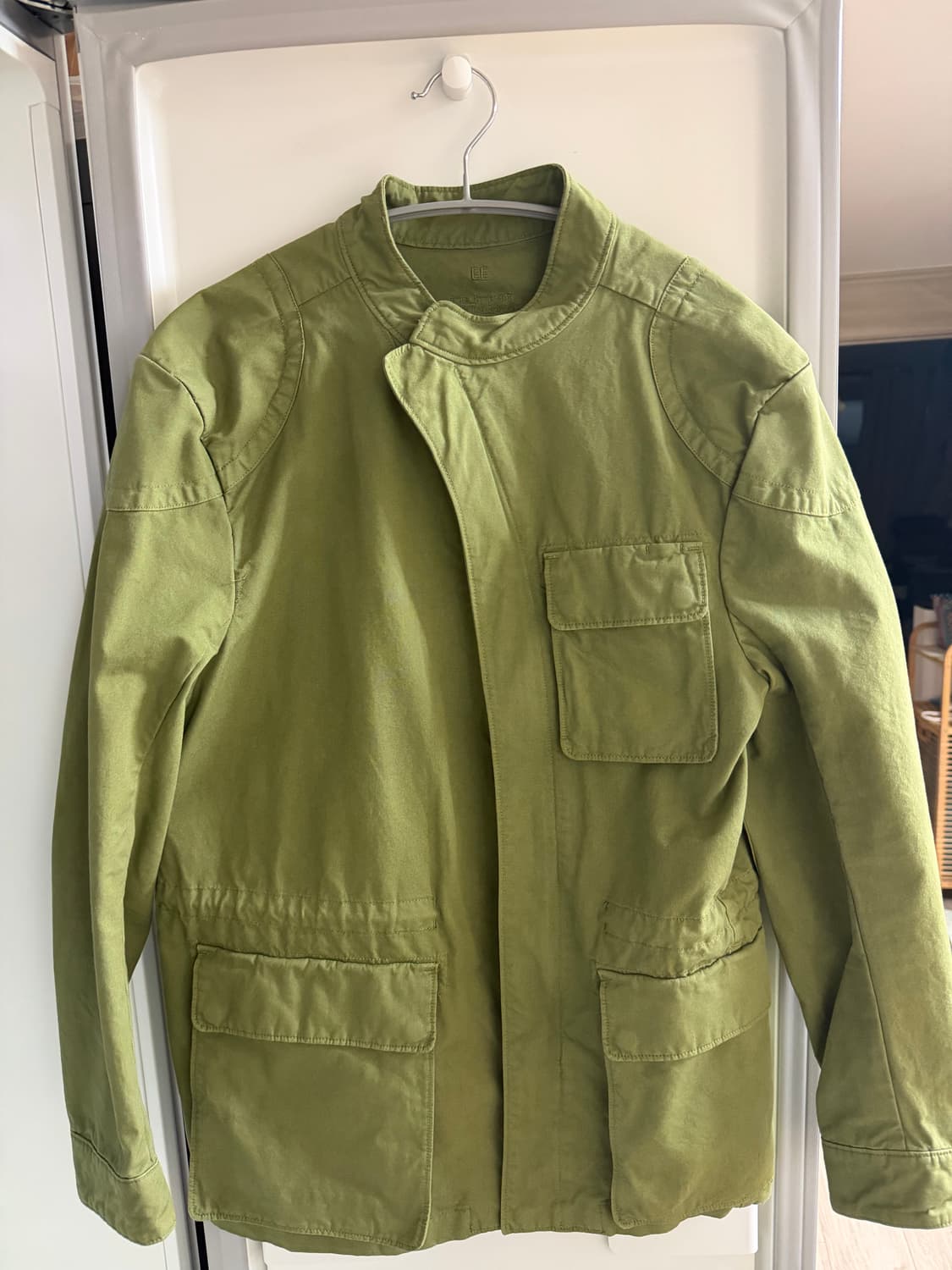 EE CURVED HUNTING JACKET MOSS KHAKI s사이즈 상품이미지1