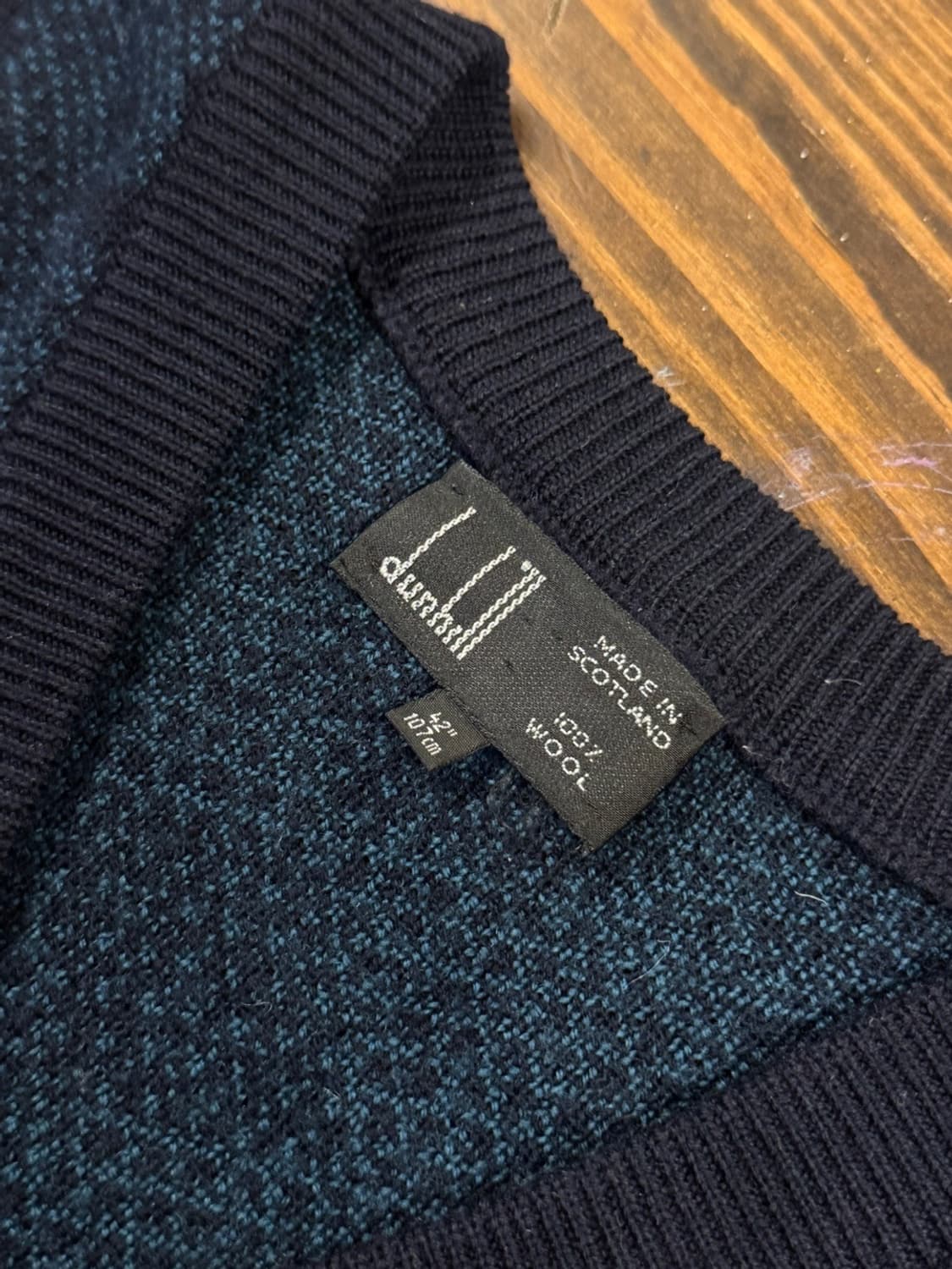 던힐 스코티쉬 램스울 니트 100 상품이미지8