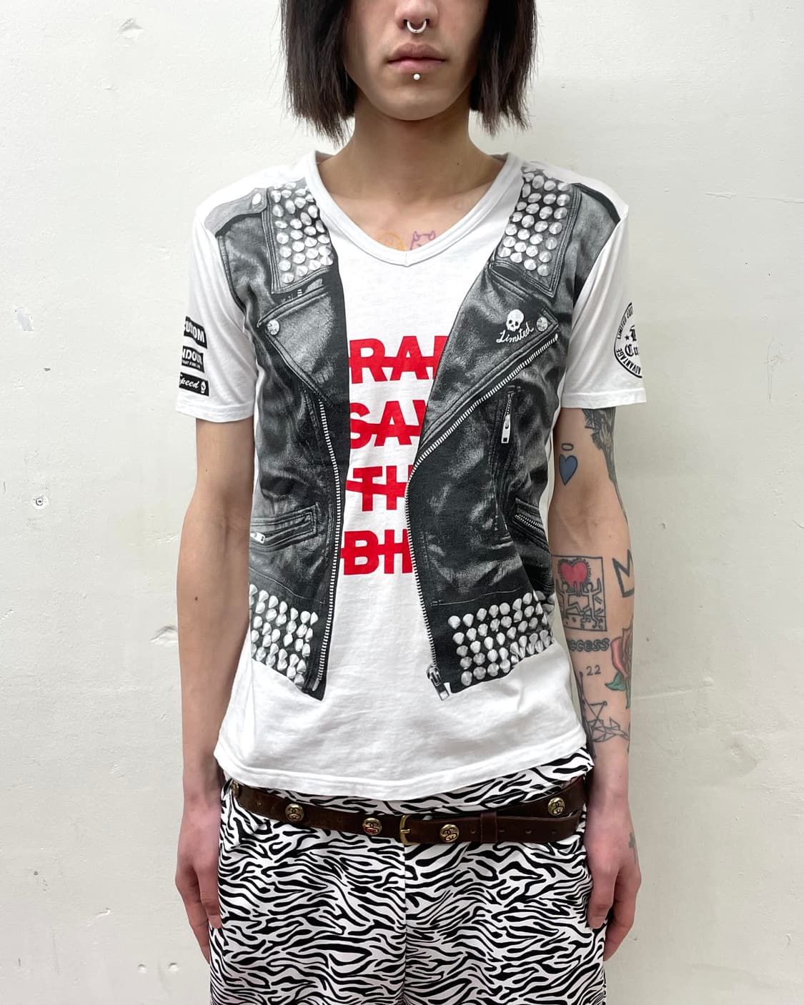 Stud Jacket Trong Fröuil T-shirt 상품이미지1