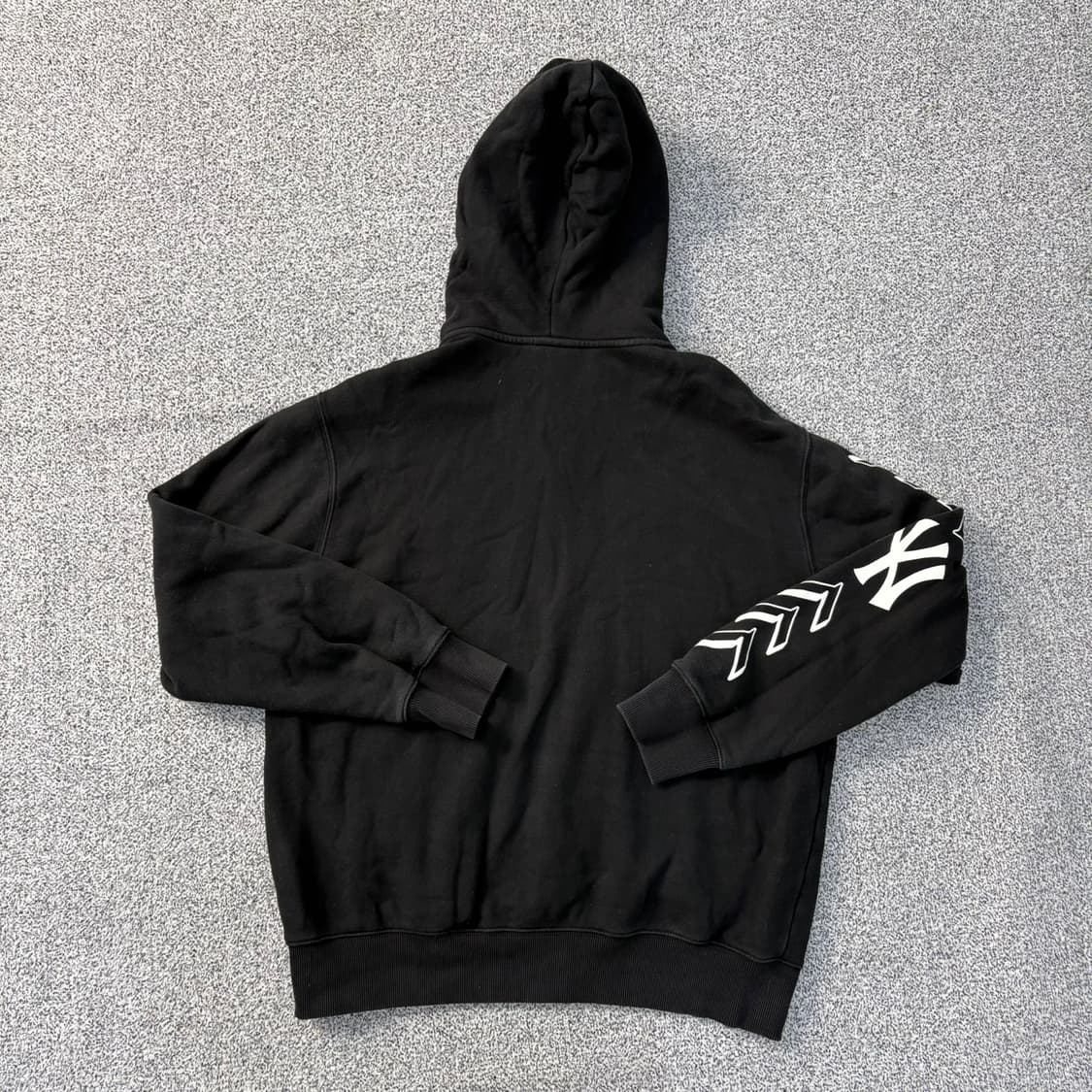 L MLB 기모 후드 집업 져지 자켓 0413J 상품이미지4