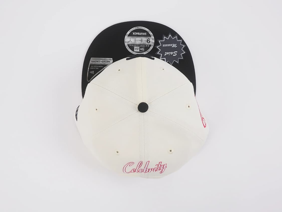 [새상품/F] 세인트미카엘 x 뉴에라 셀러브리티 화이트 모자 캡 상품이미지6