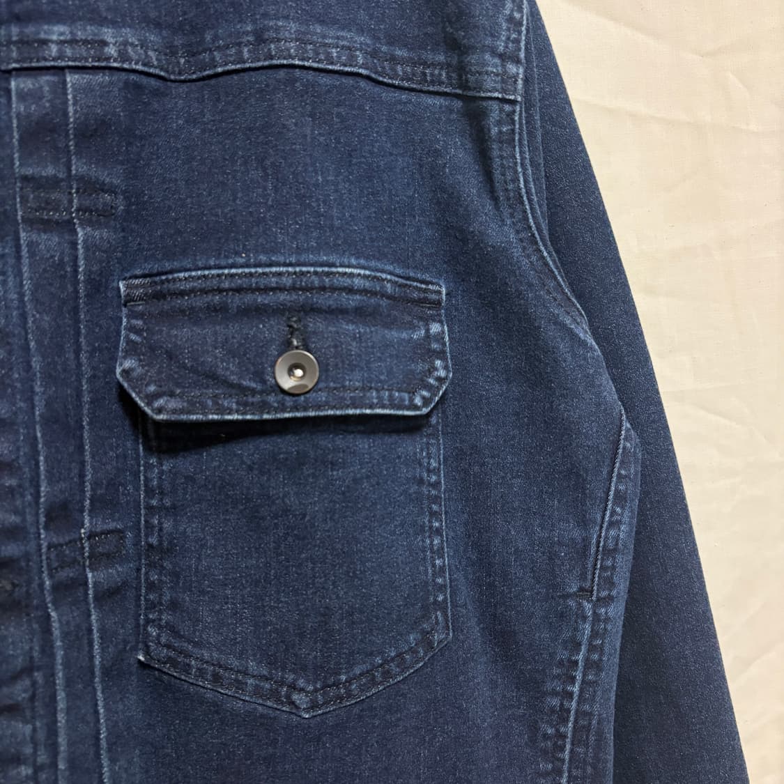유니클로 1세대 데님 트러커 자켓 / 블루, XL 상품이미지5