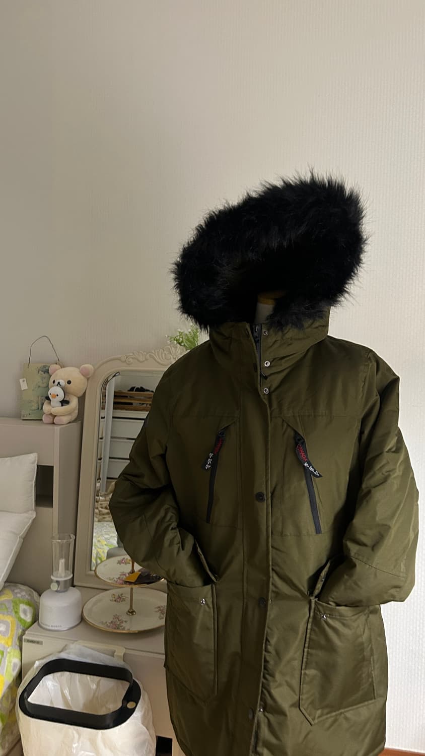 (정품) 캐나다웨더기어 퍼 후드 패딩팔아요 상품이미지1