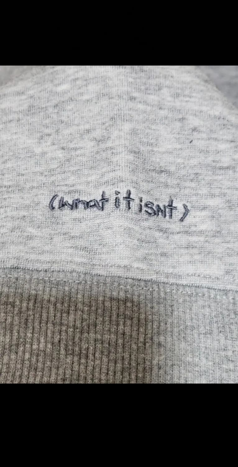 (L) 와릿이즌 가디건 그레이 브이넥 루즈핏 캐주얼  상품이미지6