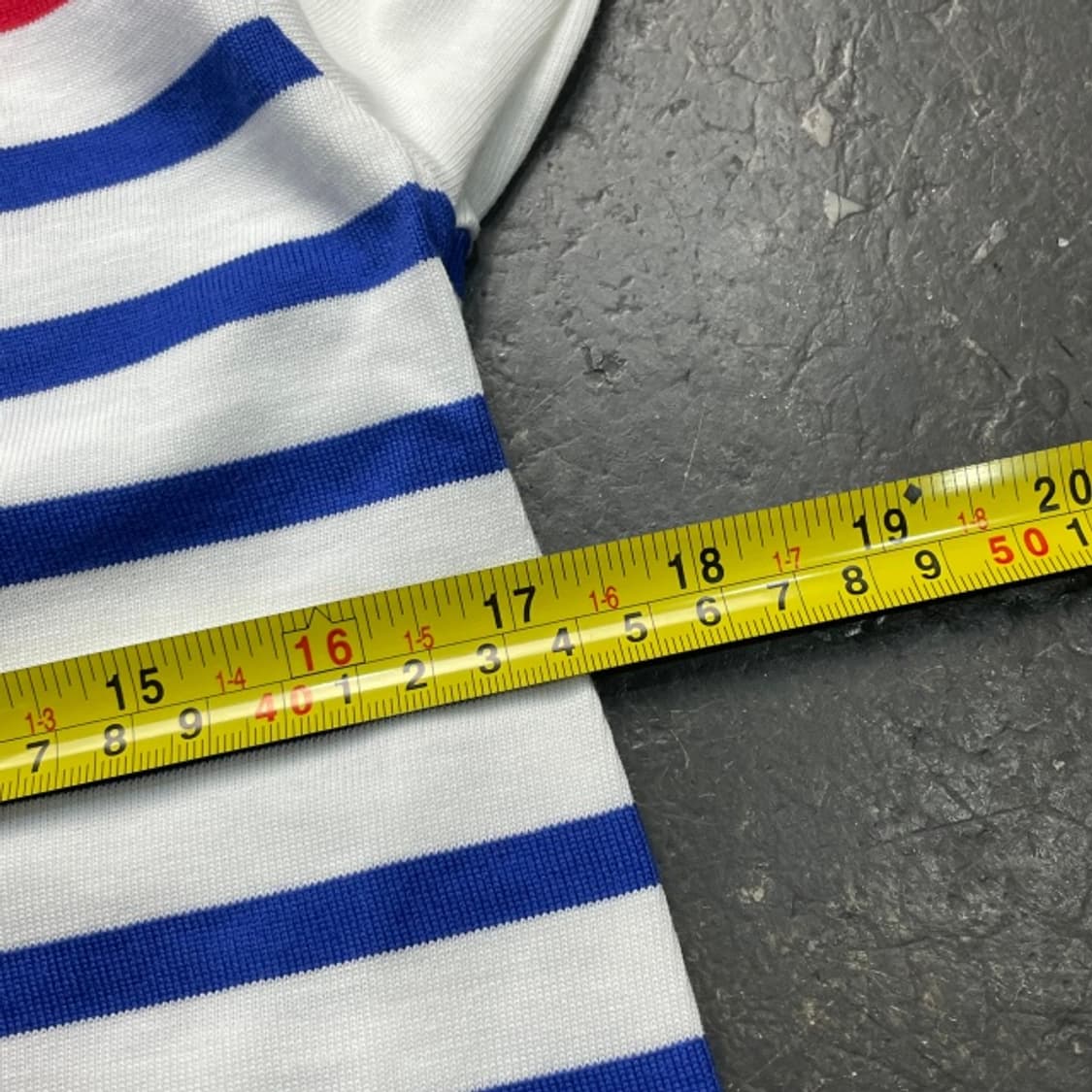 90 세인트제임스 단가라 티셔츠 상품이미지7