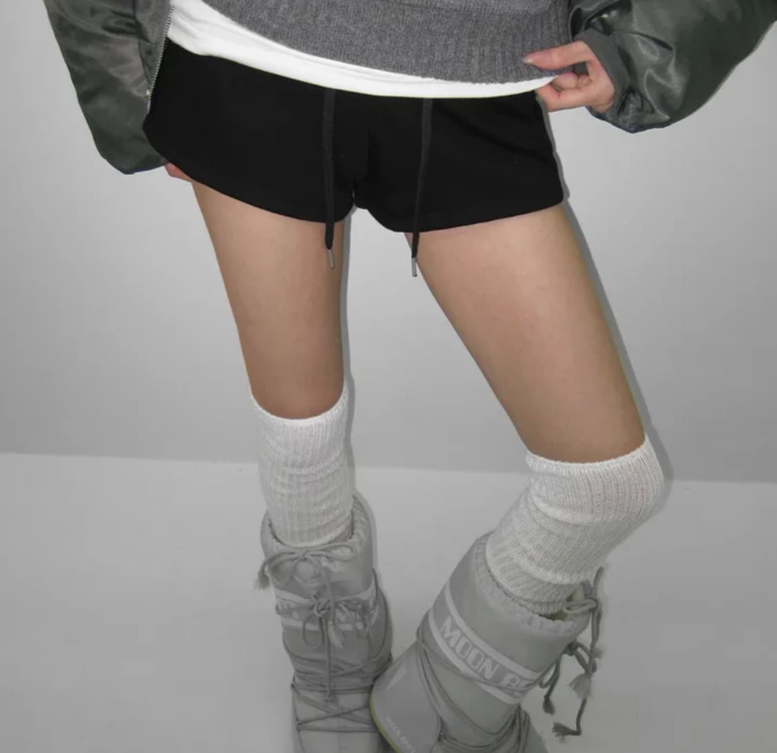 블랙업 [MADE] 제이티 밍크 로우 밴딩 숏팬츠 상품이미지1