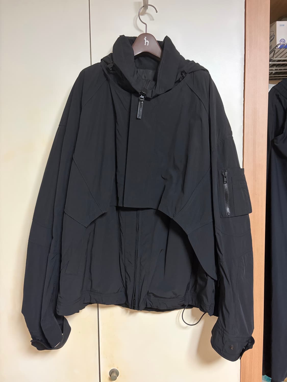 JUUNJ(준지)후드 바람막이 자켓 상품이미지1