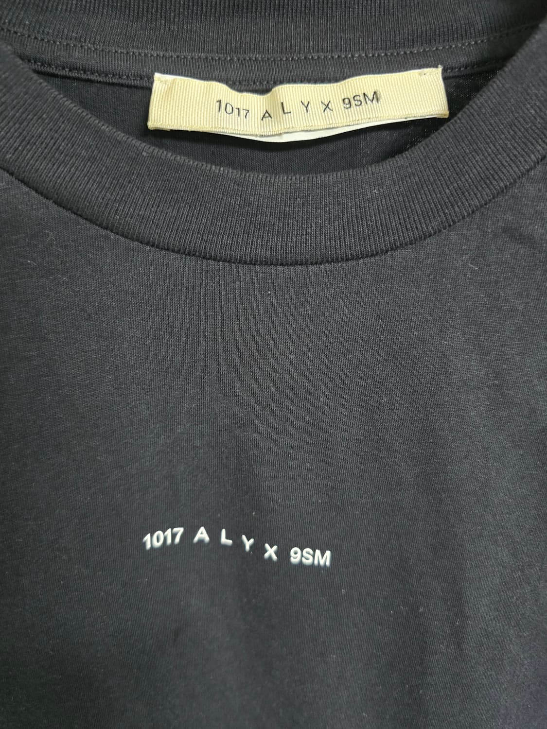 1017 ALYX 9SM 알릭스 블랙 그래픽 반팔티 M 상품이미지2