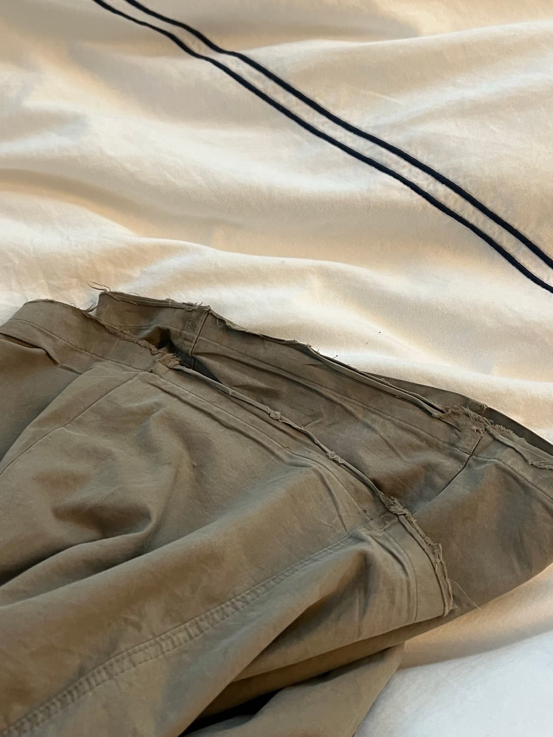 세릭 투웨이 스커트팬츠 카키 상품이미지3