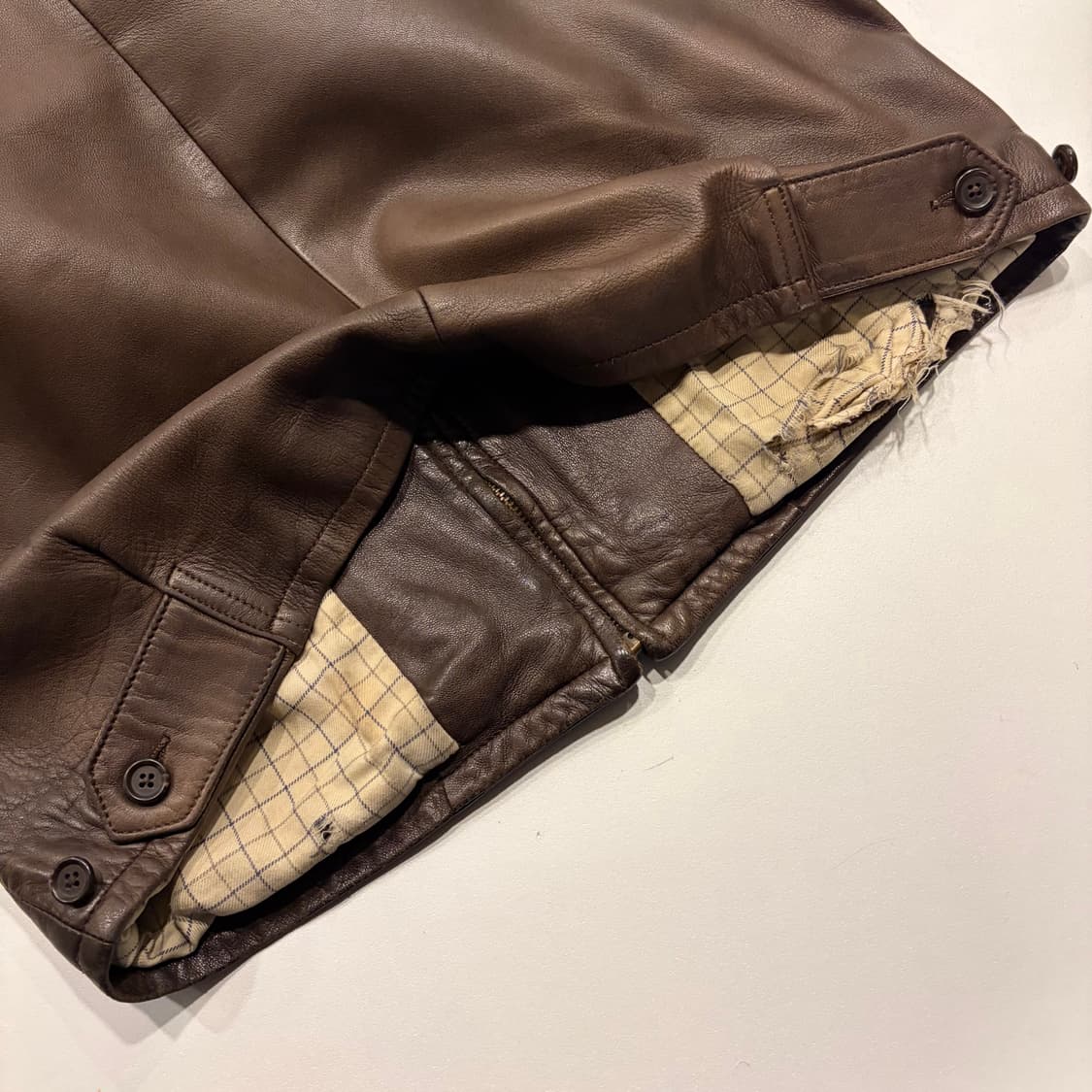 [M] 11a 폴로 랄프로렌 맥스웰 브라운 양가죽 자켓 D228 상품이미지8