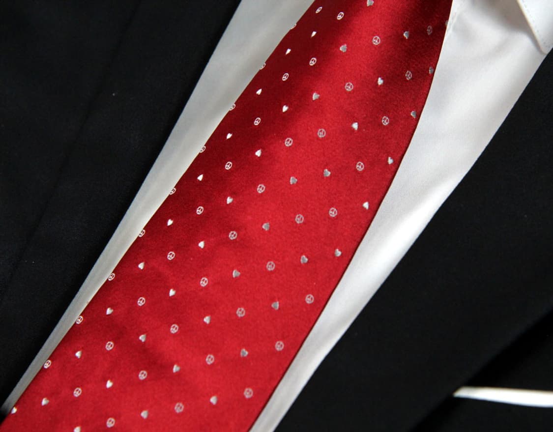 모스키노 8cm 미사용 S등급 신형 남자 명품 넥타이 상품이미지5