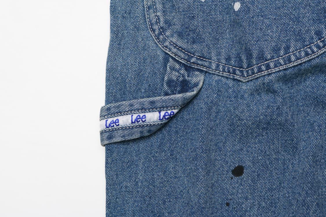 [32인치] LEE 리 더블니 페인팅 페인터 데님 팬츠 (샘플) 상품이미지8