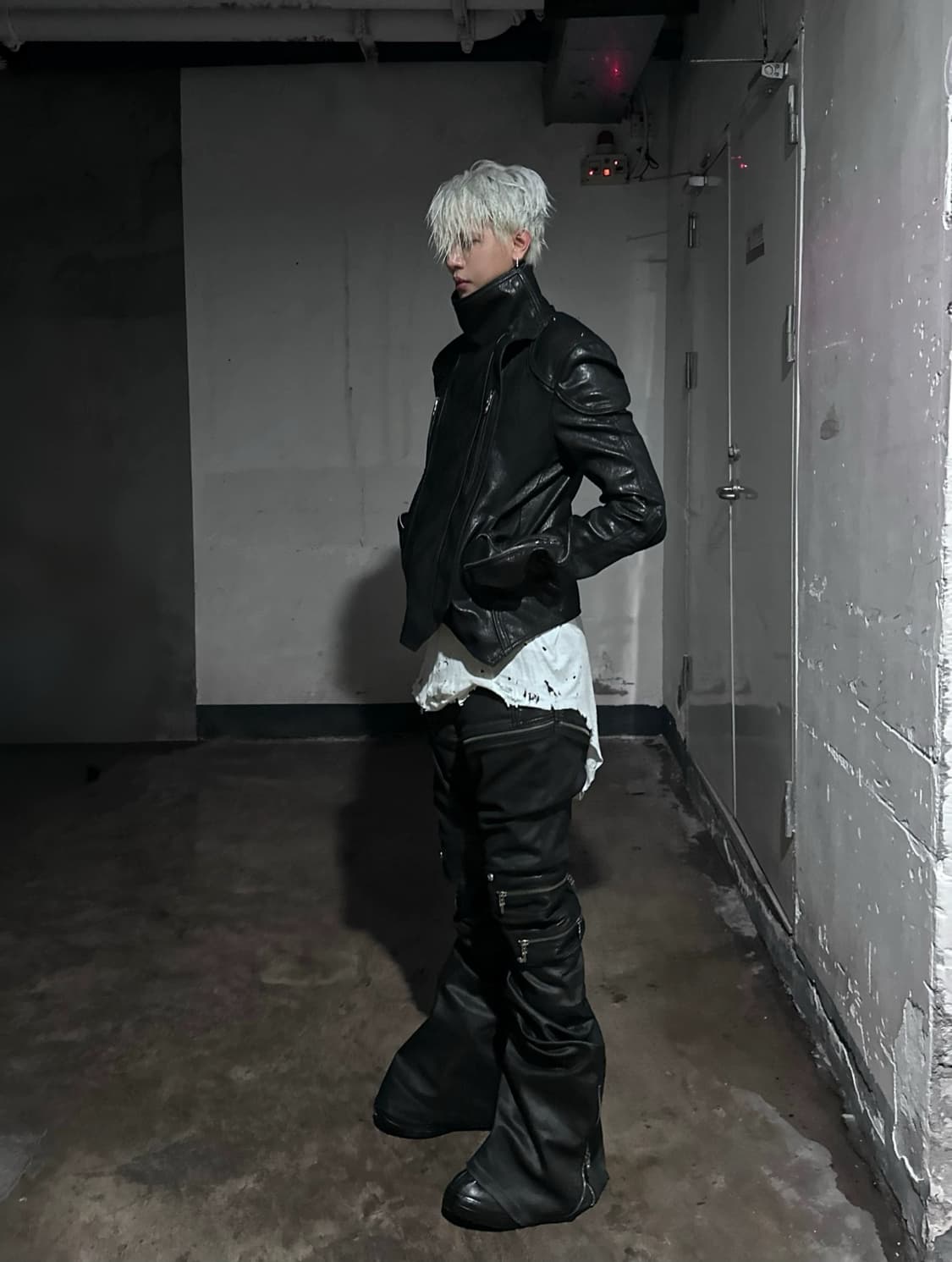 Apex Leather Zip Jacket 상품이미지5