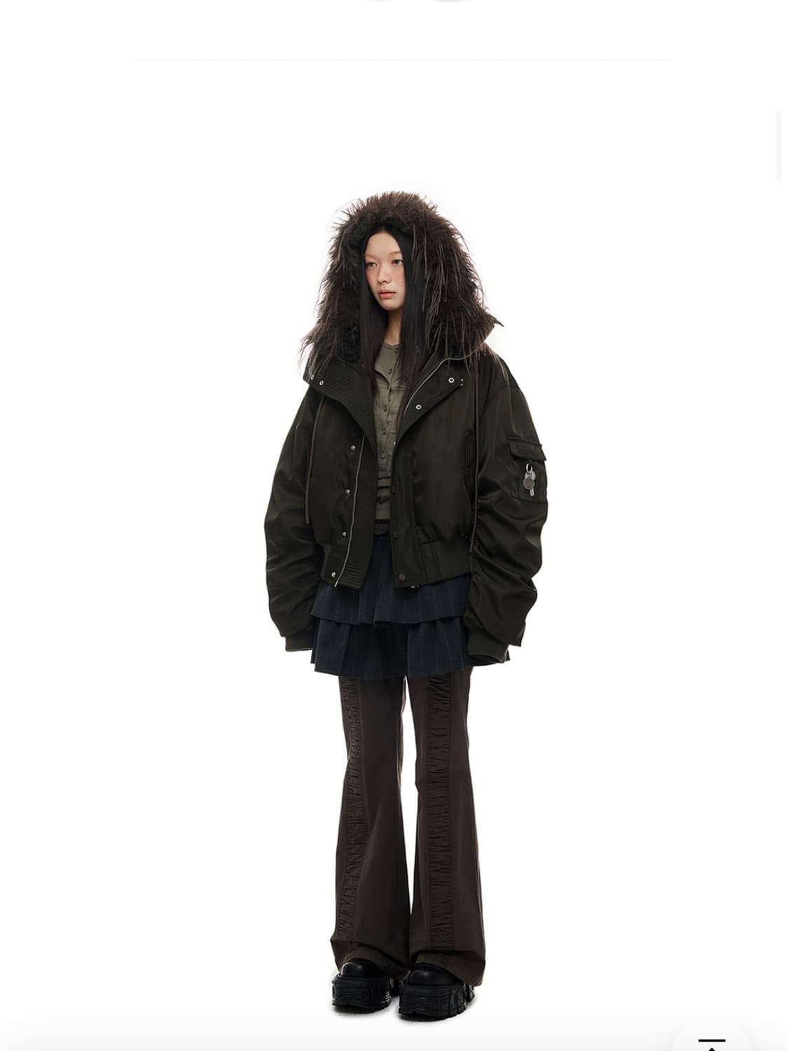 테스트매커니즘 퍼 패딩 s 상품이미지3