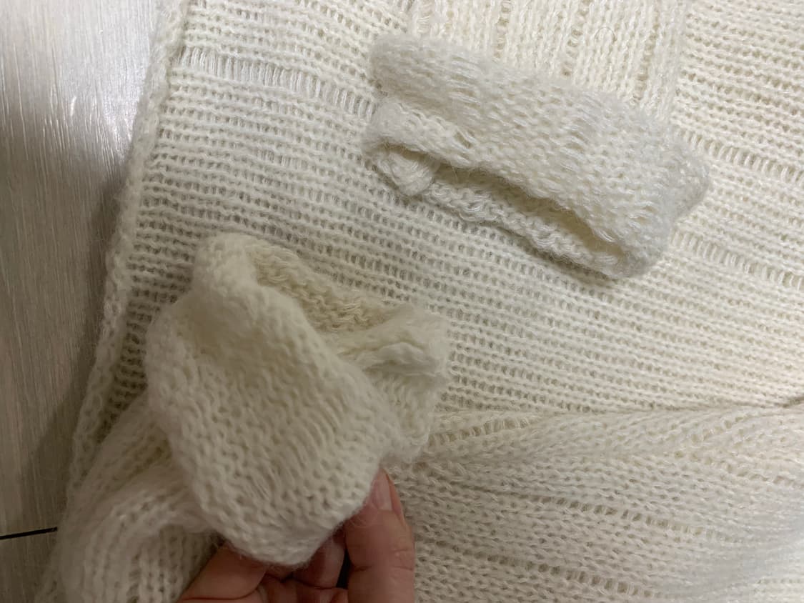 한소희 레이어드 홀터 니트 상품이미지7