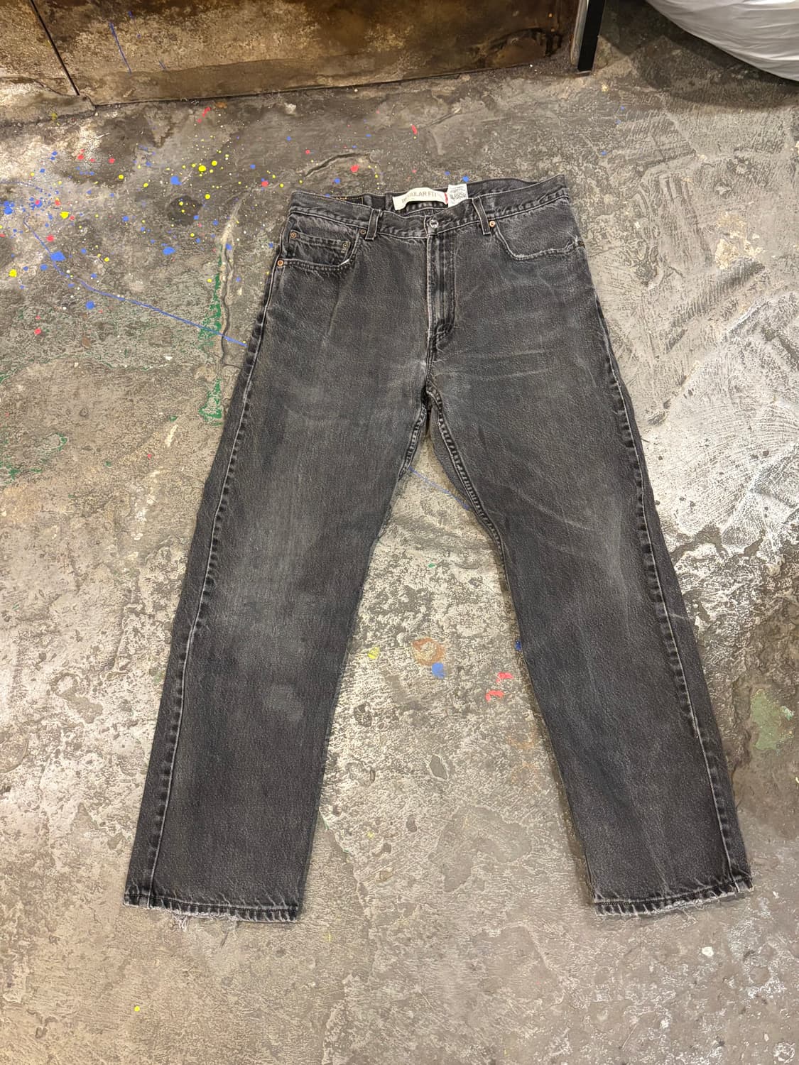 리바이스 505 흑청 상품이미지7