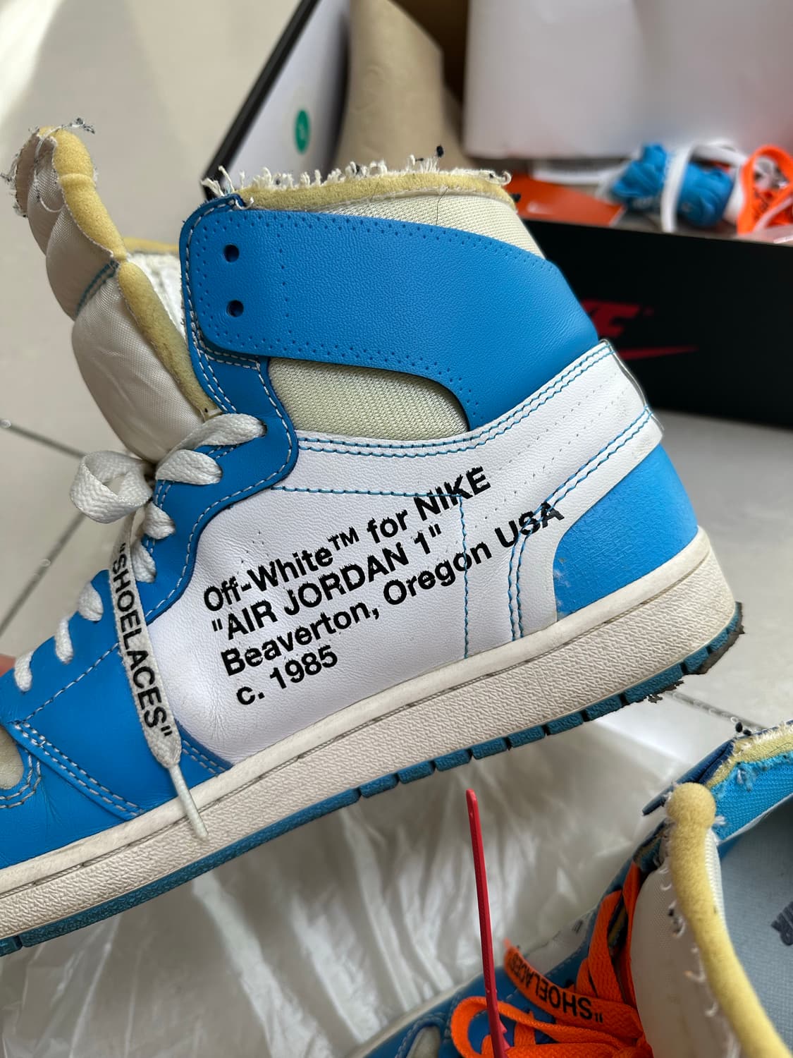 오프화이트 조던 UNC (280) 상품이미지3